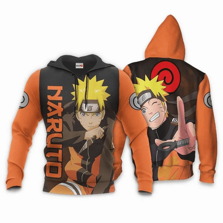 Characters Naruto 3d Hoodie Zip Hoodie
