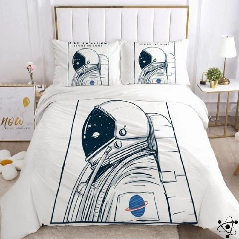 Astronaut Bedding Set Nasa Astronaut Suit And Helmet Duvet Covers