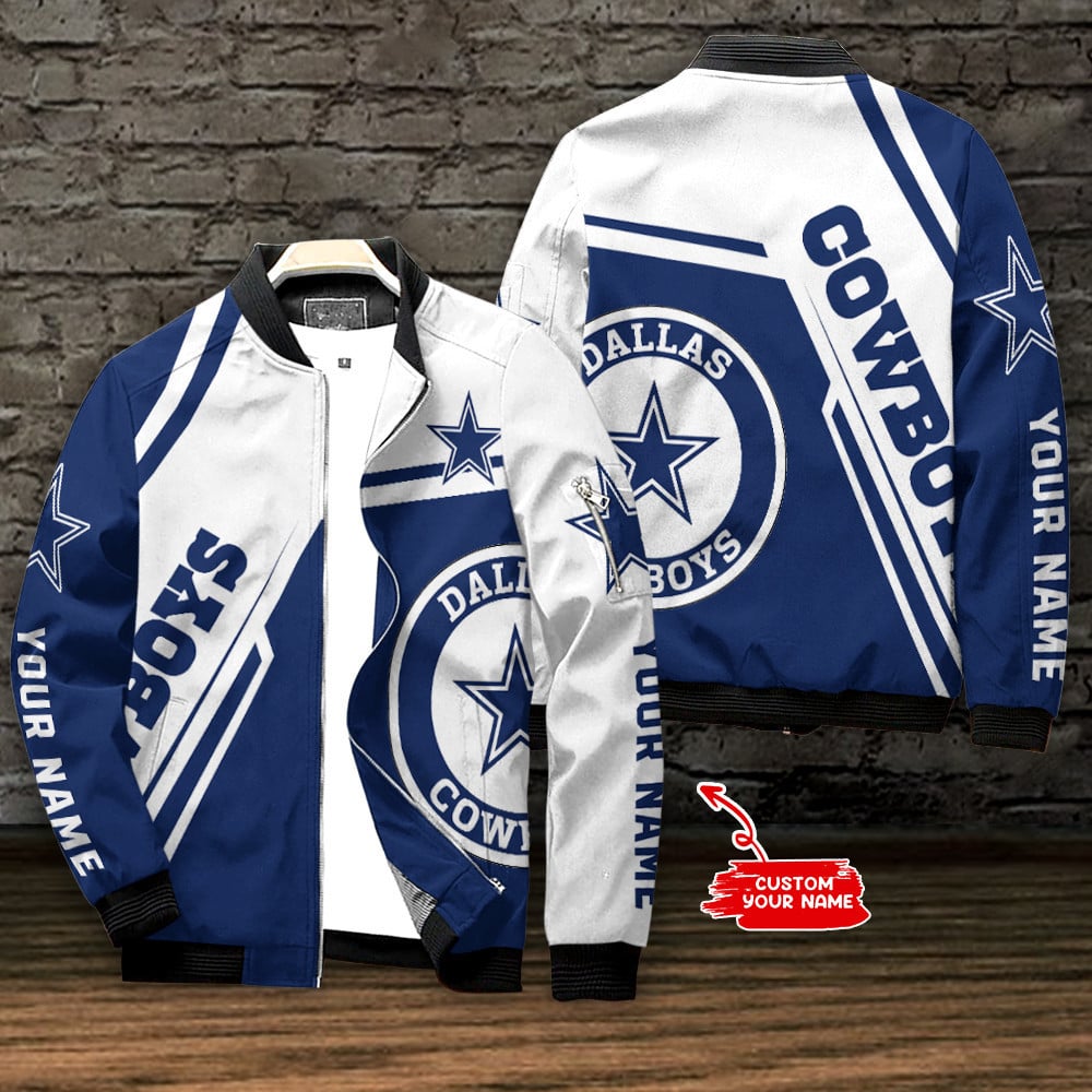 Cowboys Personalized Bomber Jacket BG764