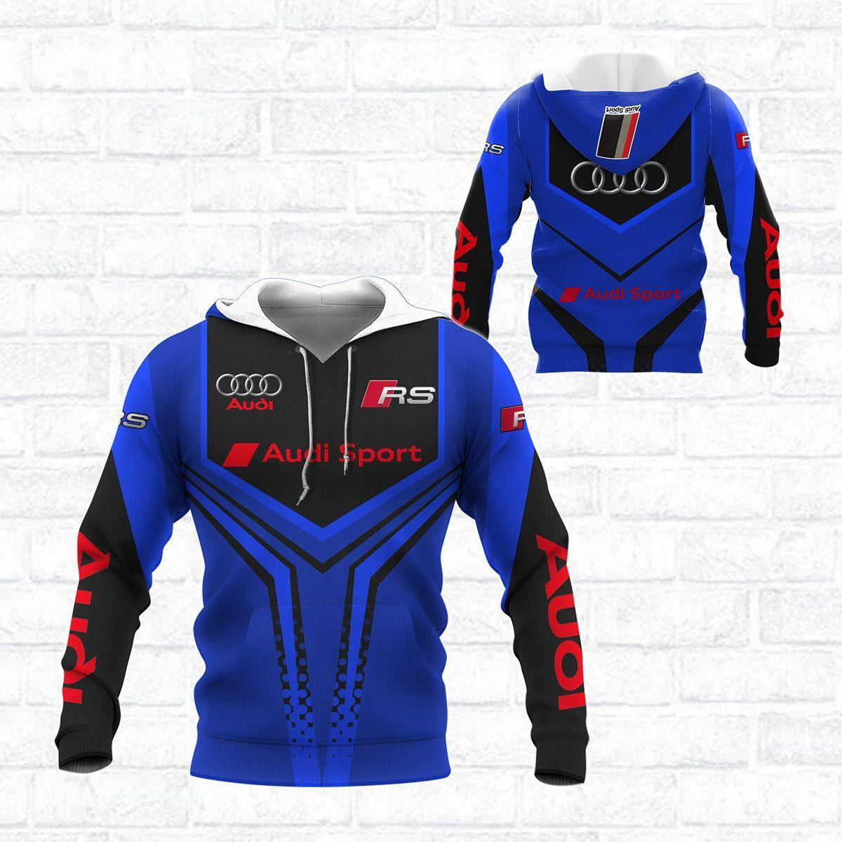 Audi Sport Luxury Car 8k303 3d Zip Hoodie Hoodie Ii0