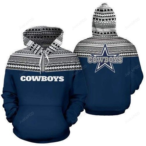 Cowboys Ncaa Football Maori Tattoo 3D All Over Print Hoodie & Zip Hoodie