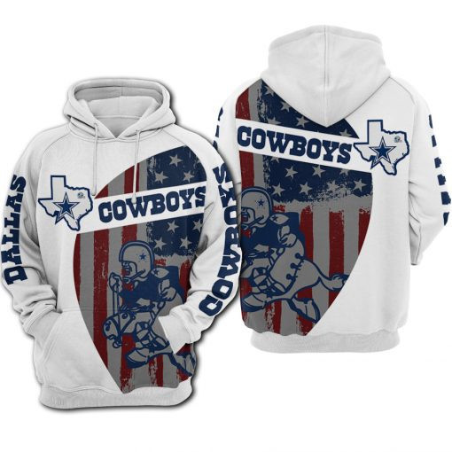 Cowboys 3D All Over Print Hoodie & Zip Hoodie