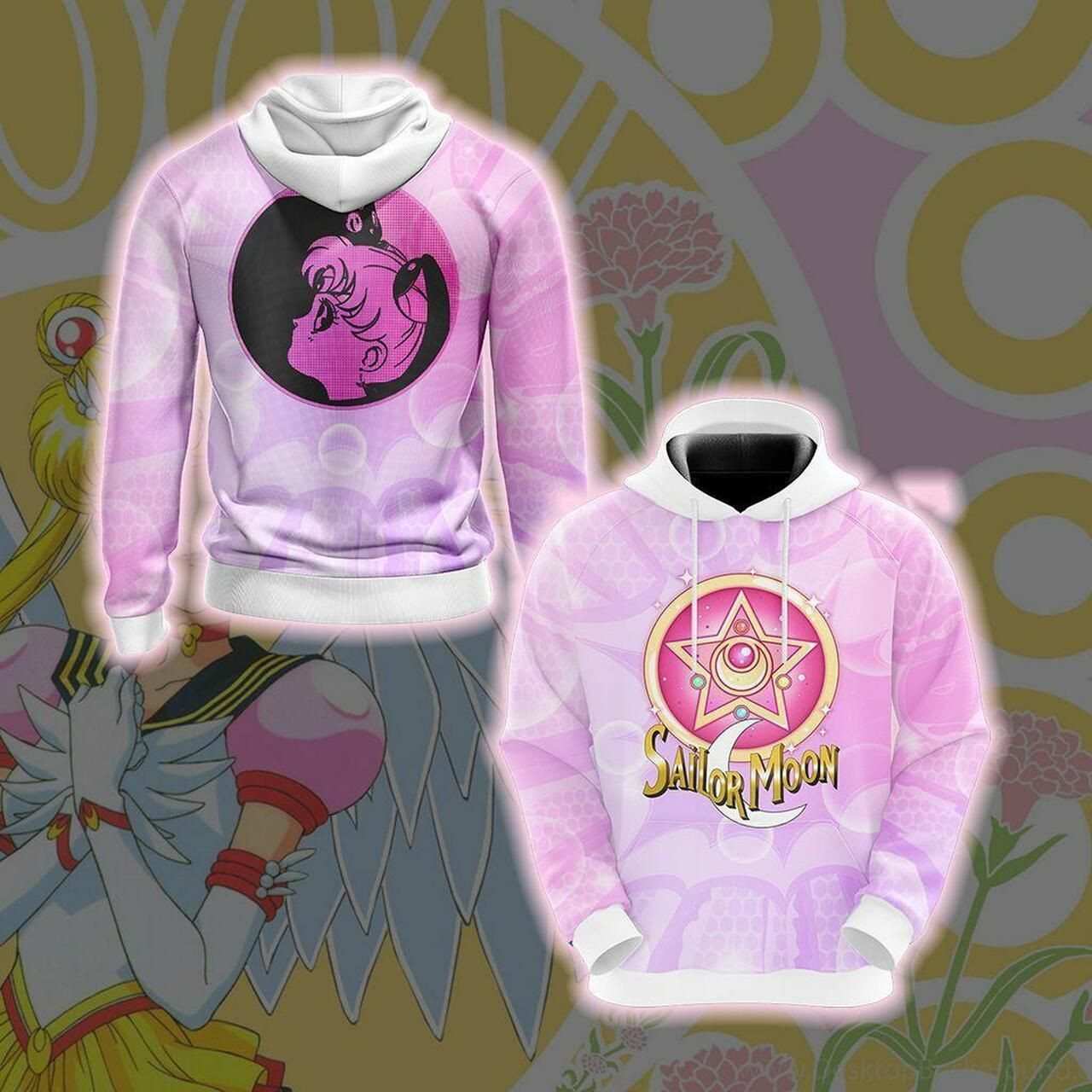 Sailor Moon New Version 3D All Over Print Hoodie & Zip Hoodie