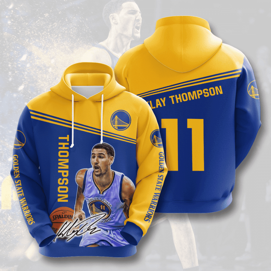 GOLDEN STATE WARRIORS Klay Thompson 3D All Over Print Hoodie & Zip Hoodie