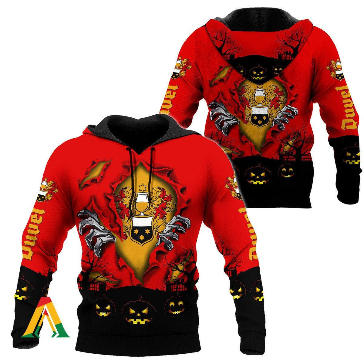 Scary Night Halloween Duvel Beer Hoodie & Zip Hoodie