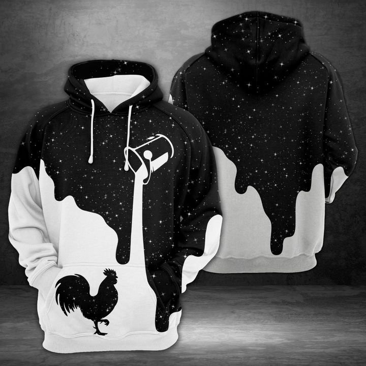 Amazing Chicken Galaxy 3D All Over Print Hoodie & Zip Hoodie