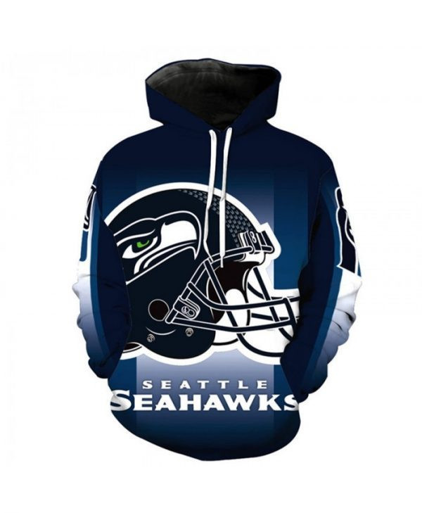 Seattle Seahawks 3D All Over Print Hoodie & Zip Hoodie