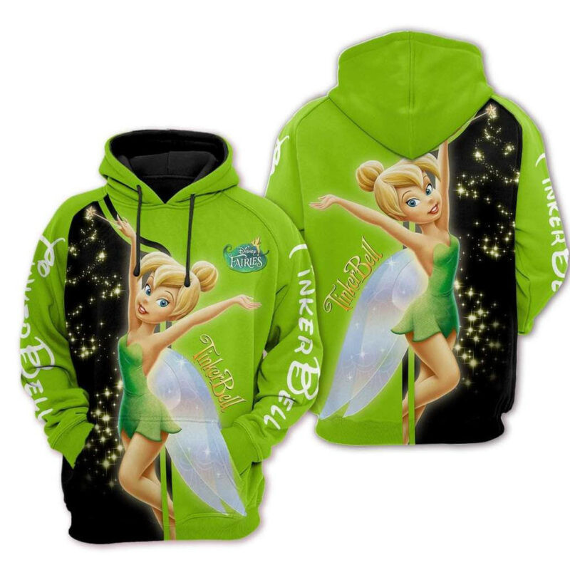 Tinkle Bell Unisex 3d Hoodie Zip Hoodie
