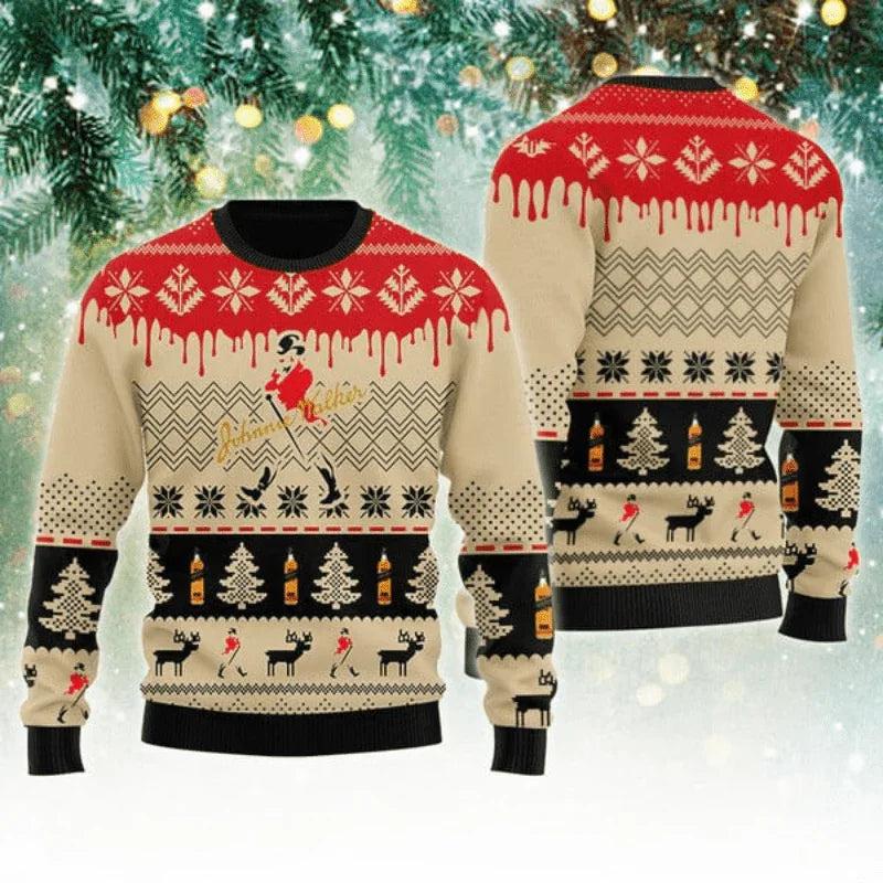Johnnie Walker Christmas Festival Ugly Christmas Sweater