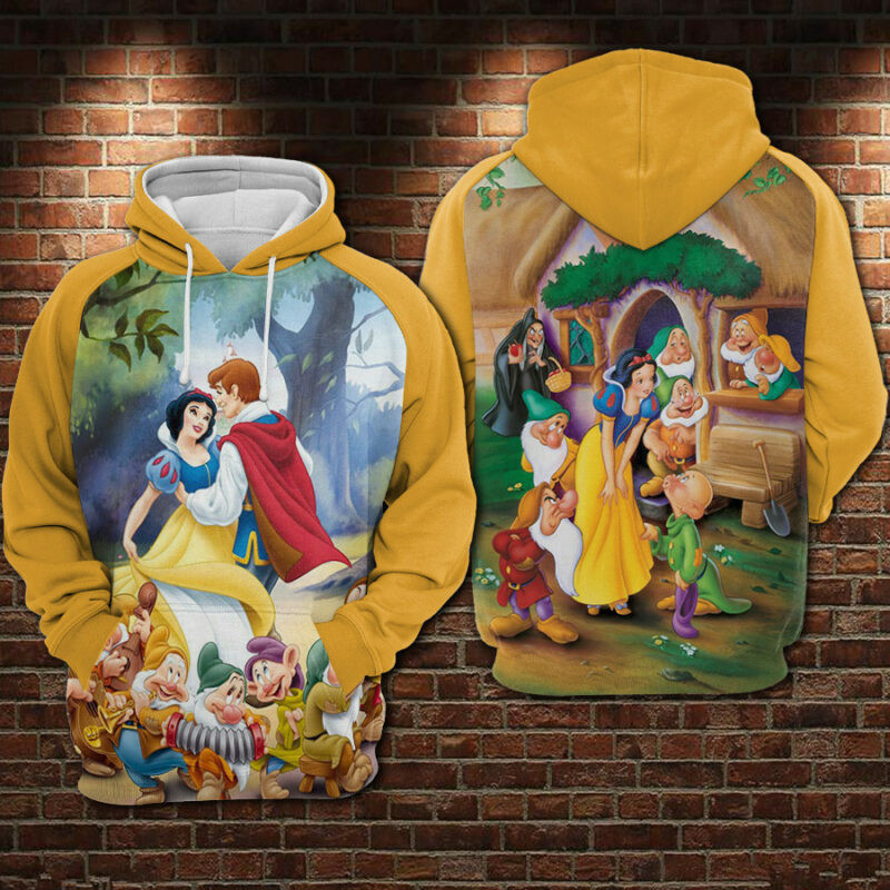 Snow White And The Seven Dwarfs 002 Hoodie Zip Hoodie