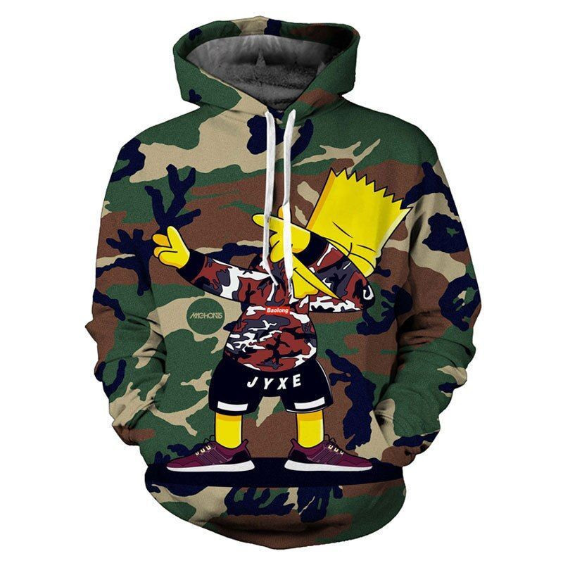The Simpsons 3d Hoodie 2