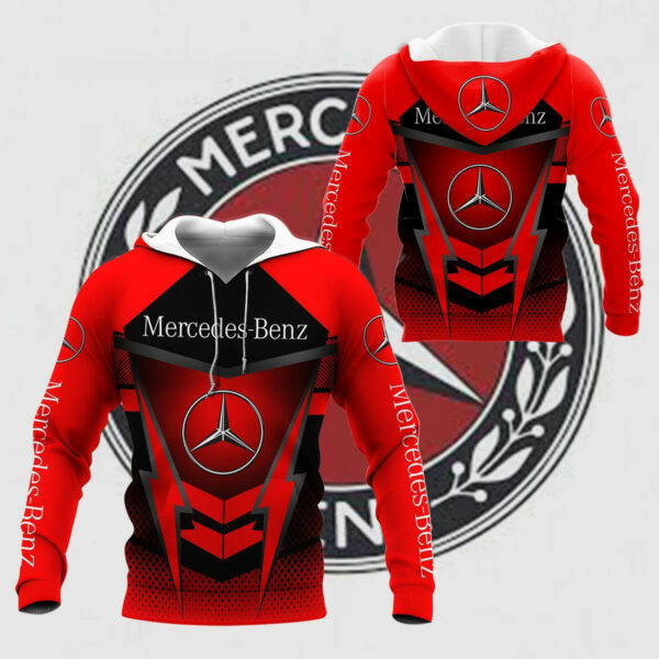 Mercedes-benz Shirt 437, 3d Hoodie Zip Hoodie 1359