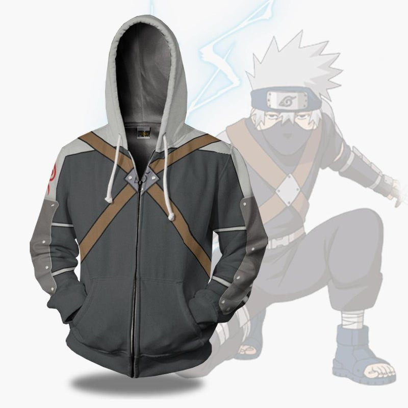 Kakashi Genin 3D All Over Print Hoodie & Zip Hoodie