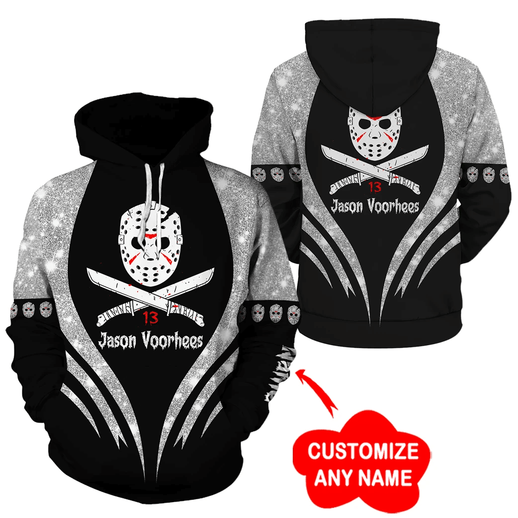 Personalized Friday The 13th Jason Voorhees Halloween Aop Hoodie Zip Hoodie