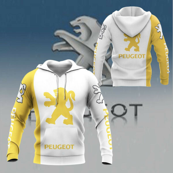 Peugeot Shirt 252, 3d Hoodie Zip Hoodie 2033