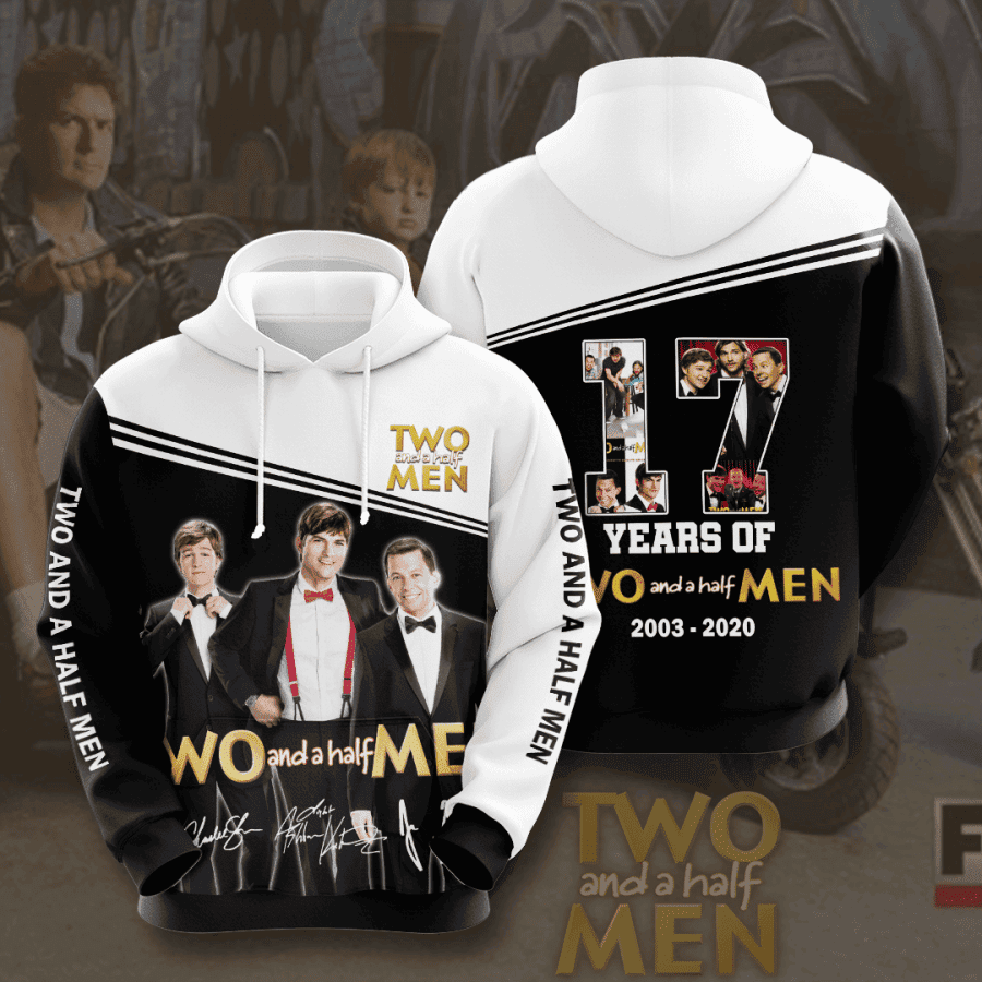 Two and a Half Men 3D All Over Print Hoodie & Zip Hoodie