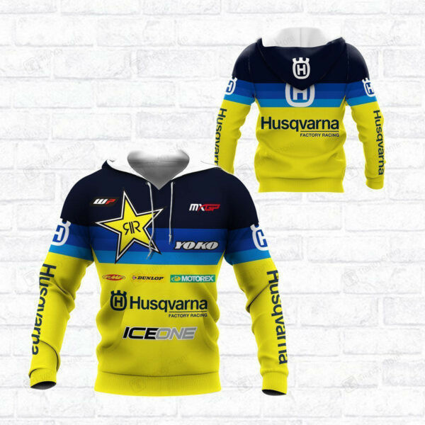 Husqvarna Racing Shirt 543, 3d Hoodie Zip Hoodie 391