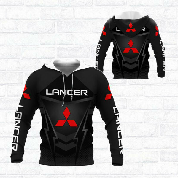 Mitsubishi Lancer Evolution Shirt 485, 3d Hoodie Zip Hoodie 2643