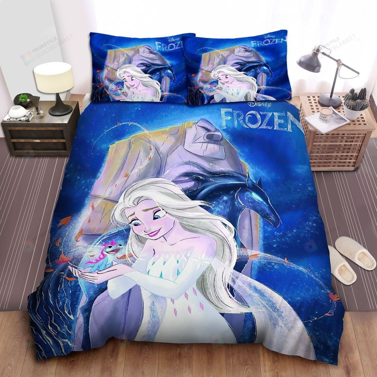 Frozen Bedding Set Elsa And The Four Elements Duvet Covers