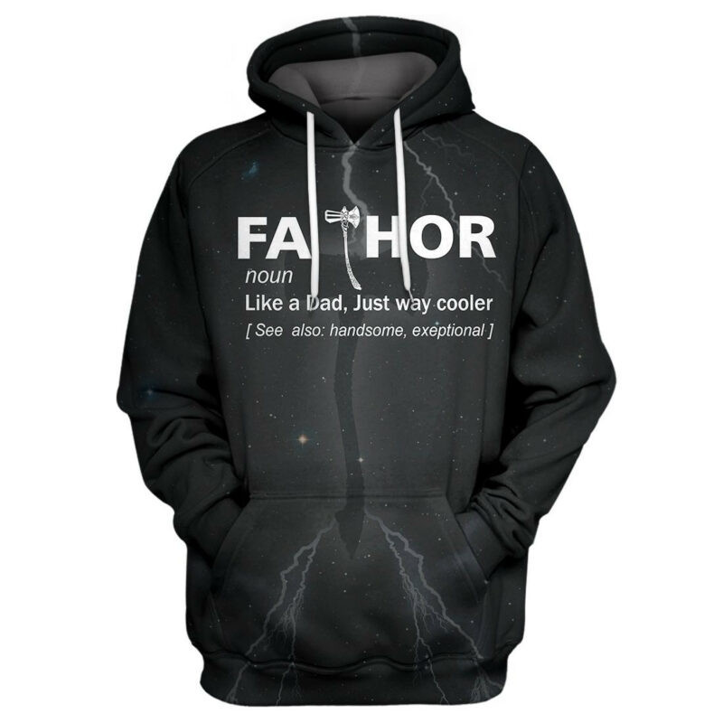 Marvel Father Fathor Hoodie Zip Hoodie