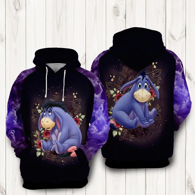 Eeyore The Mini Adventures Of Winnie The Pooh 3d Hoodie Zip Hoodie 102