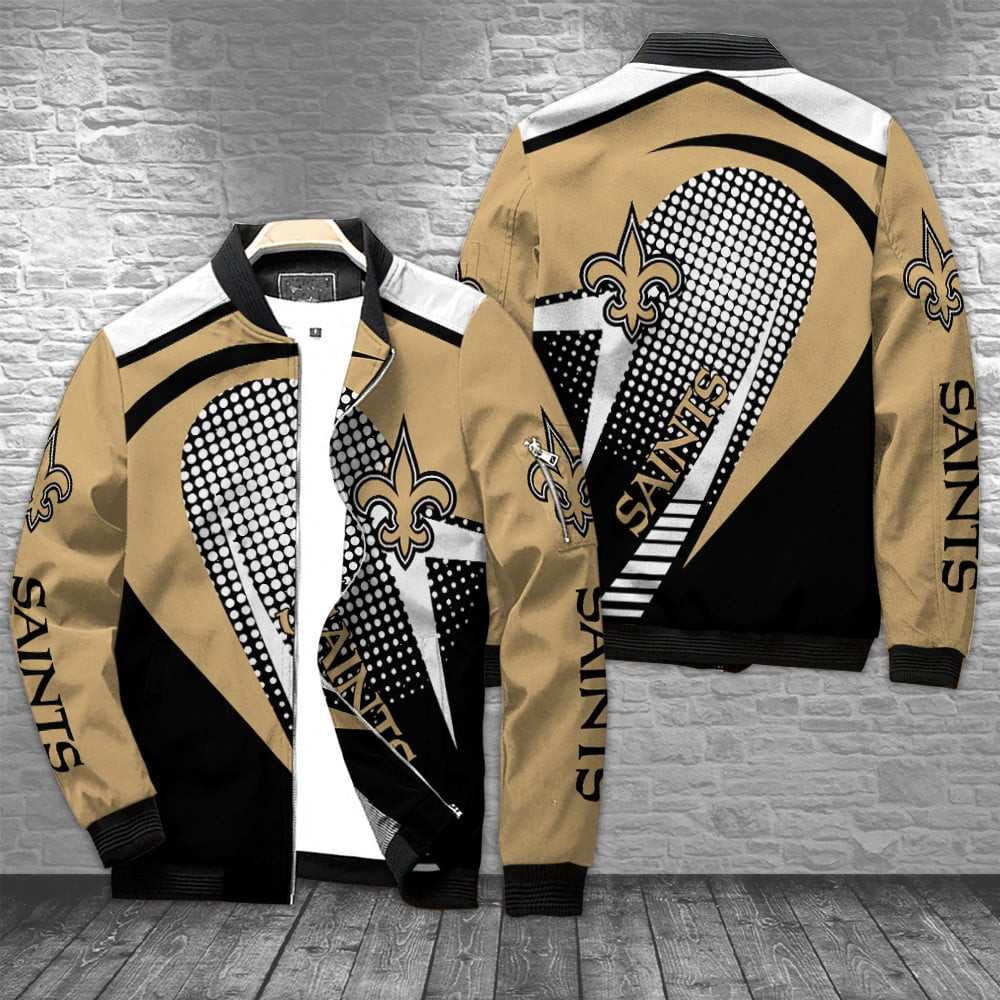 New Orleans Saints Bomber Jacket BG112