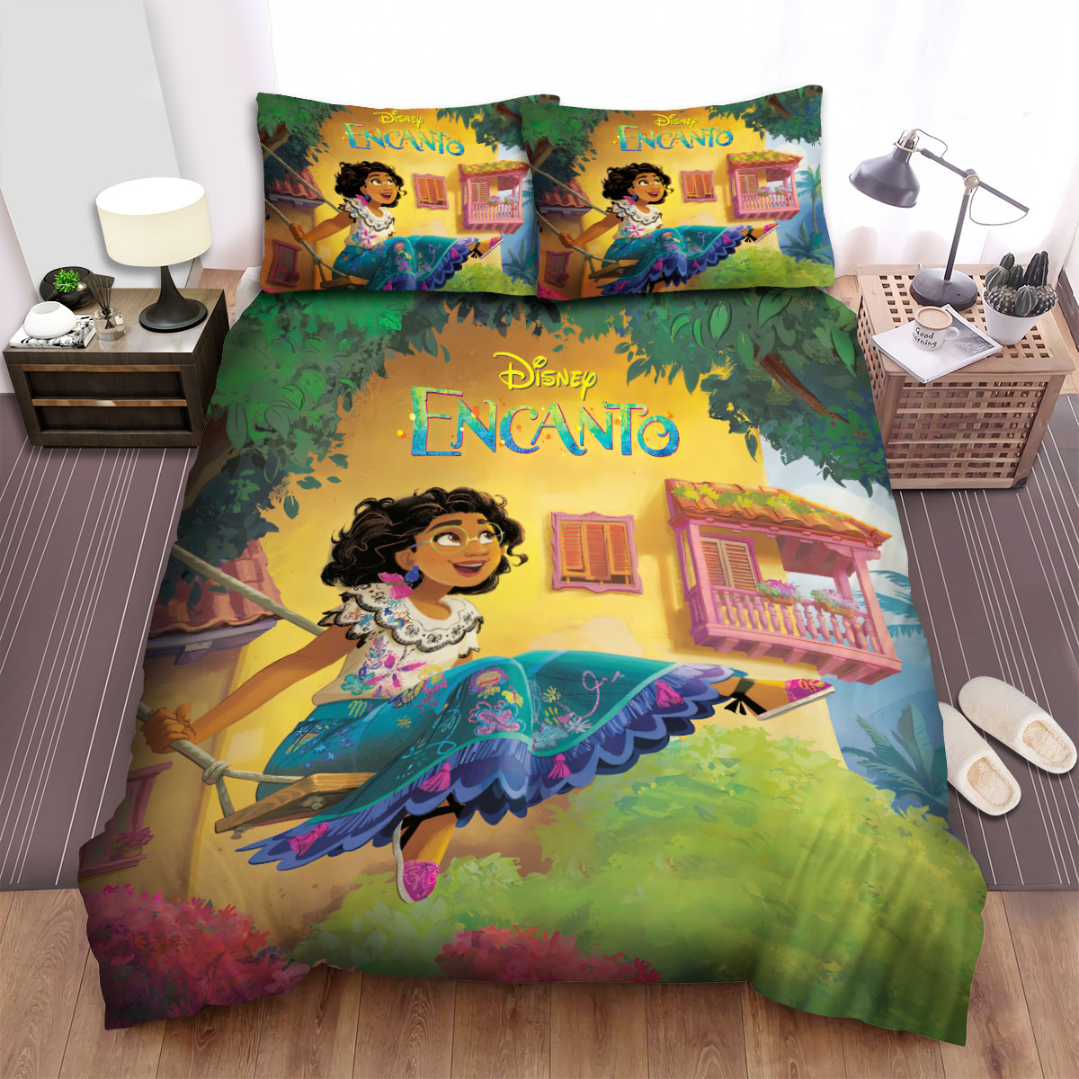 Encanto Bedding Set DN Mirabel Madrigal Swinging Duvet Covers
