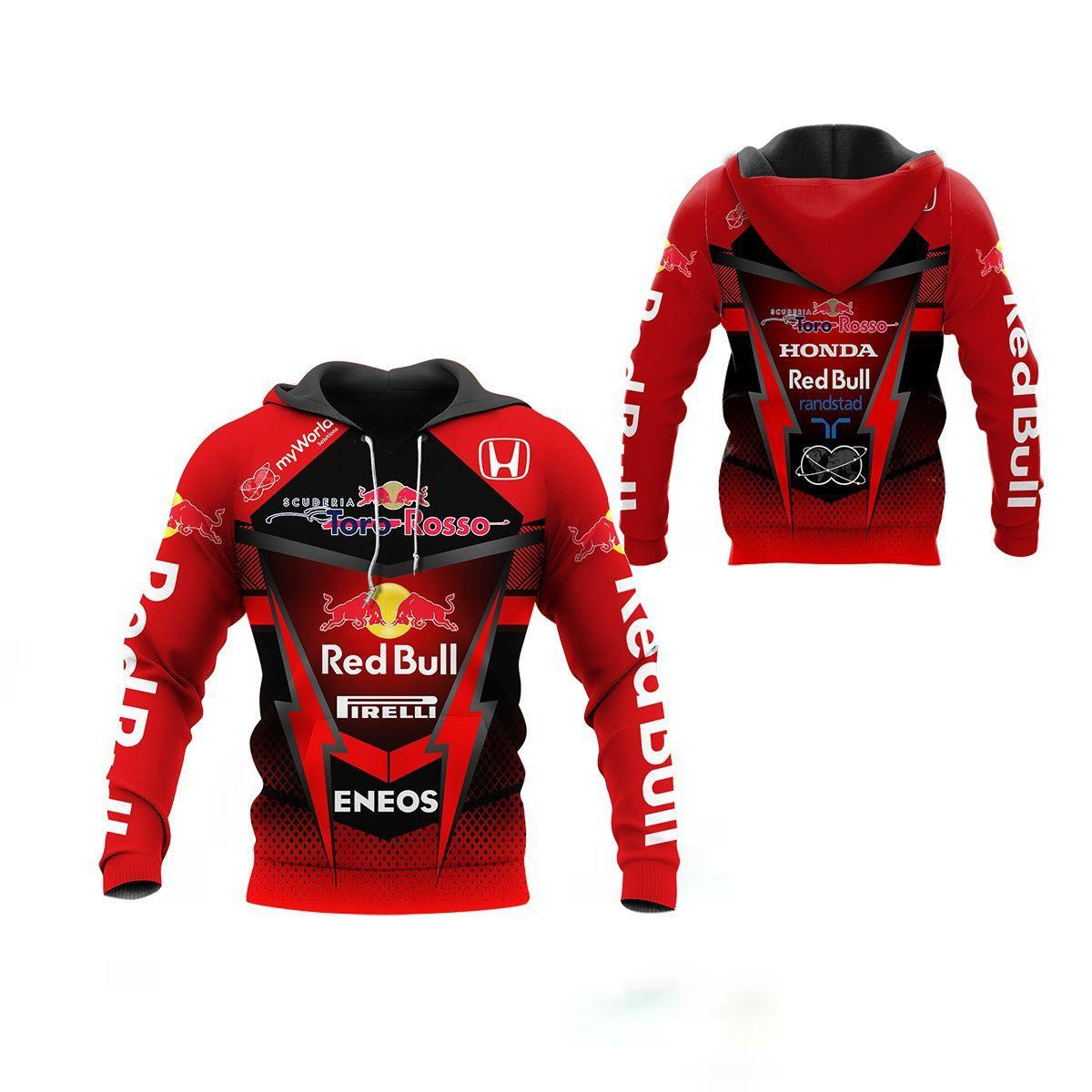 Scuderia Toro Rosso Shirt 101, 3d Hoodie Zip Hoodie