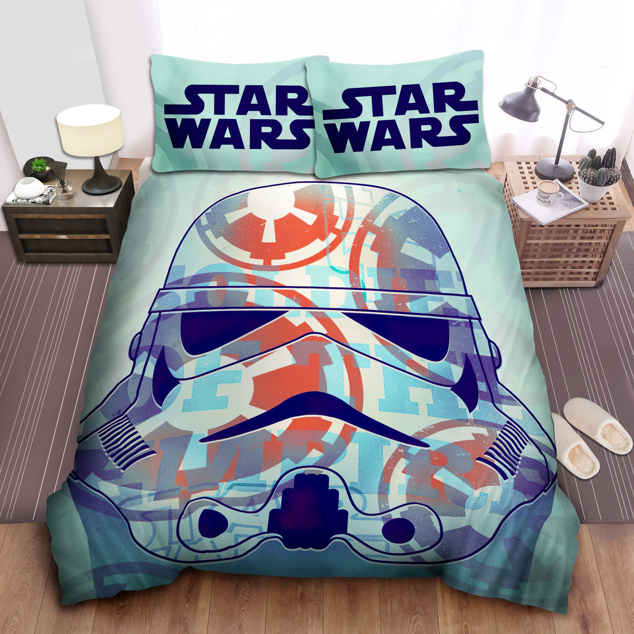 SW Bedding Set Masked Stormtroopers Soldier Of The Empire Duvet Covers
