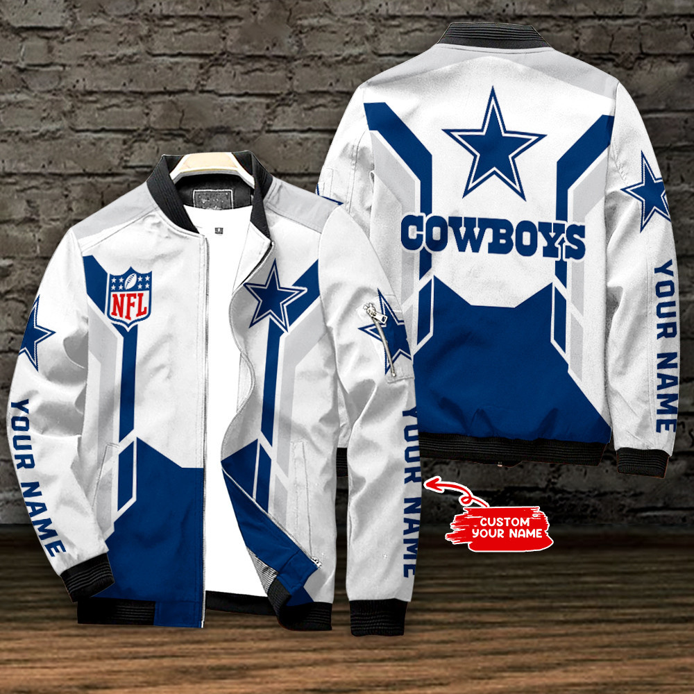 Cowboys Personalized Bomber Jacket BG802