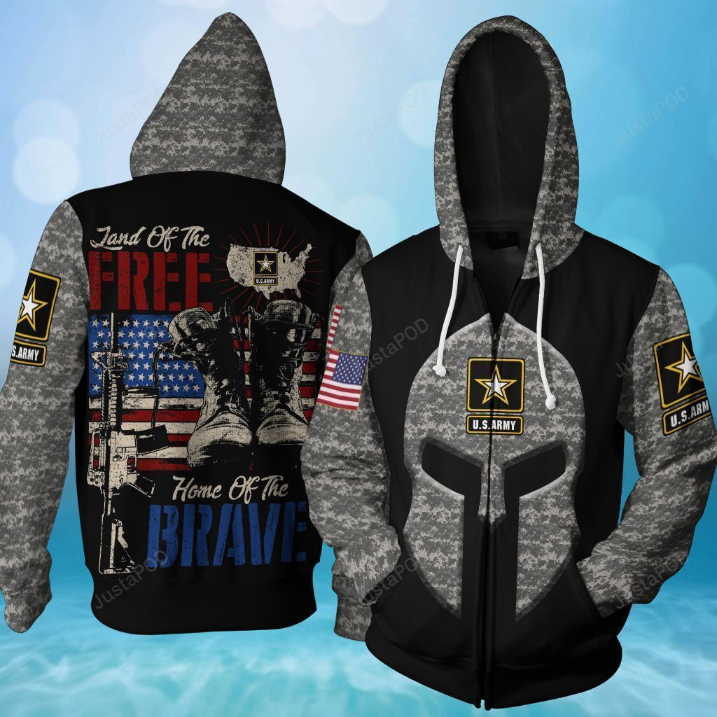Us Army 3D All Over Print Hoodie & Zip Hoodie