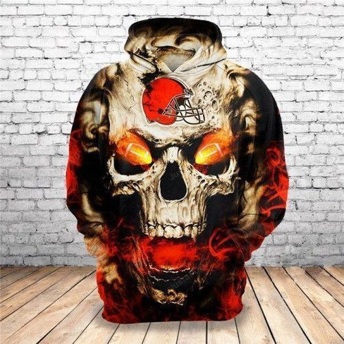 Cleveland Browns 3D All Over Print Hoodie & Zip Hoodie