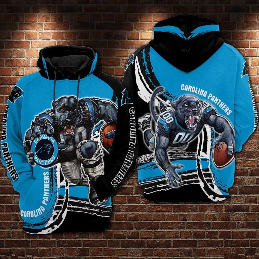 Carolina Panthers 3D All Over Print Hoodie & Zip Hoodie