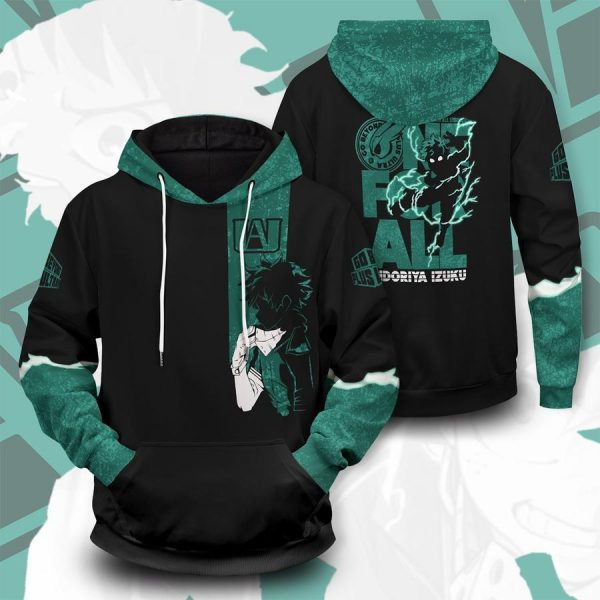 My Hero Academia Izuku Midoriya Anime 2k614 Lover Gift ,my Hero Academia All Over Print 3d Hoodie 2531