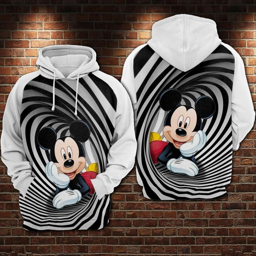 Mickey Mouse Movies Over Print 3d Hoodie Zip Hoodie 365