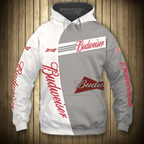 Budweiser King Beer 5k414   Cartoon 3d Hoodie Zip Hoodie 1366