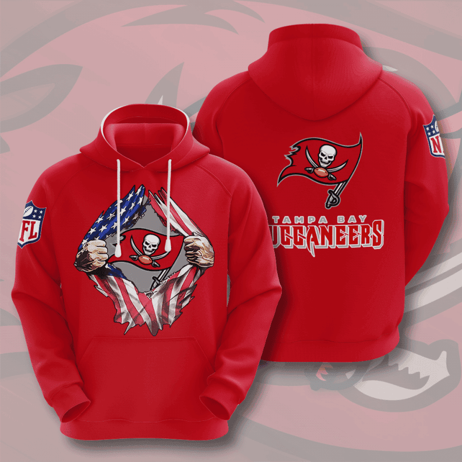 Tampa Bay Buccaneers 3D All Over Print Hoodie & Zip Hoodie
