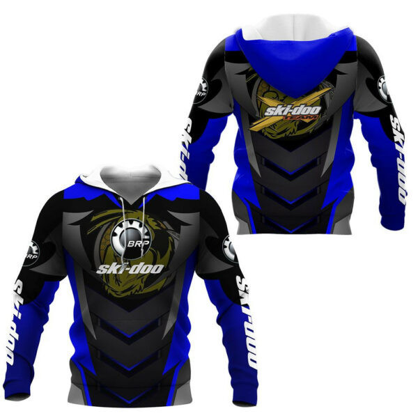 Ski-doo Racing Team 7k835 3d Zip Hoodie Hoodie Ii0 1804