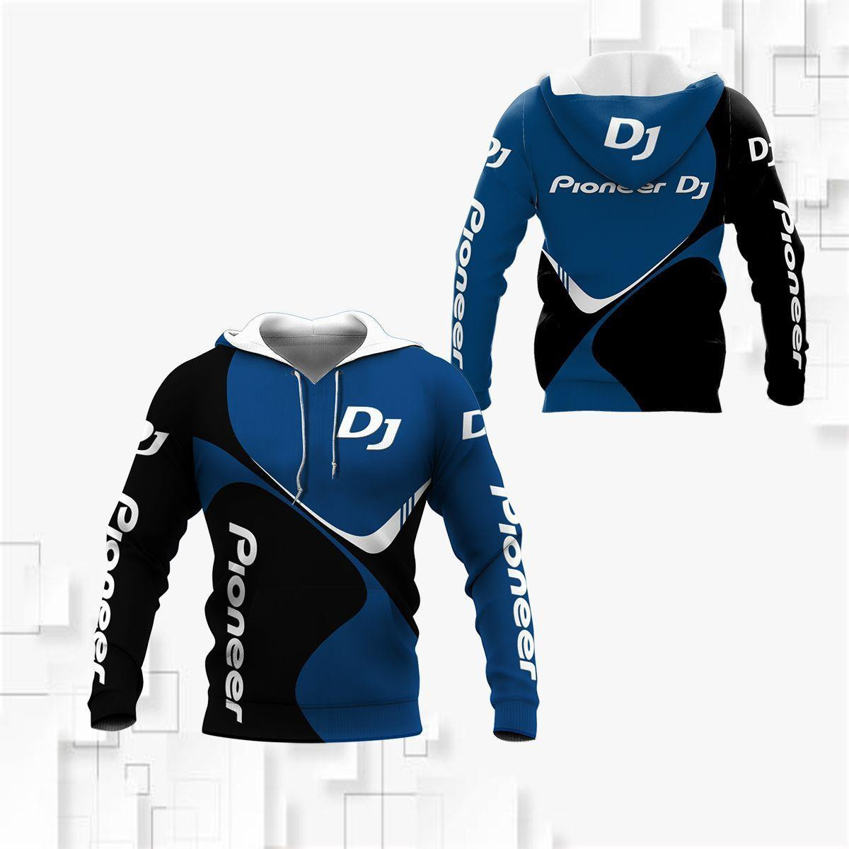 Pioneer Shirt 292, 3d Hoodie Zip Hoodie