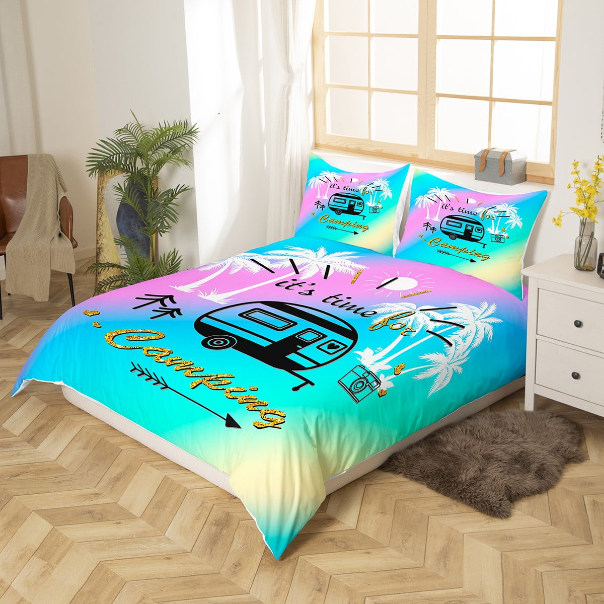 Camping Bedding Set It's Time For Camping Duvet Covers