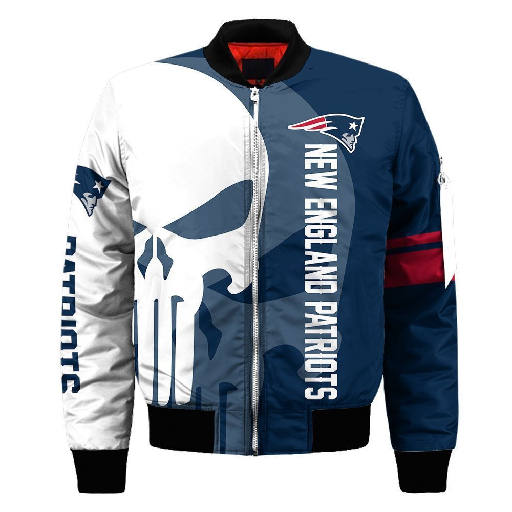 New England Patriots Custom 3 Bomber Jacket