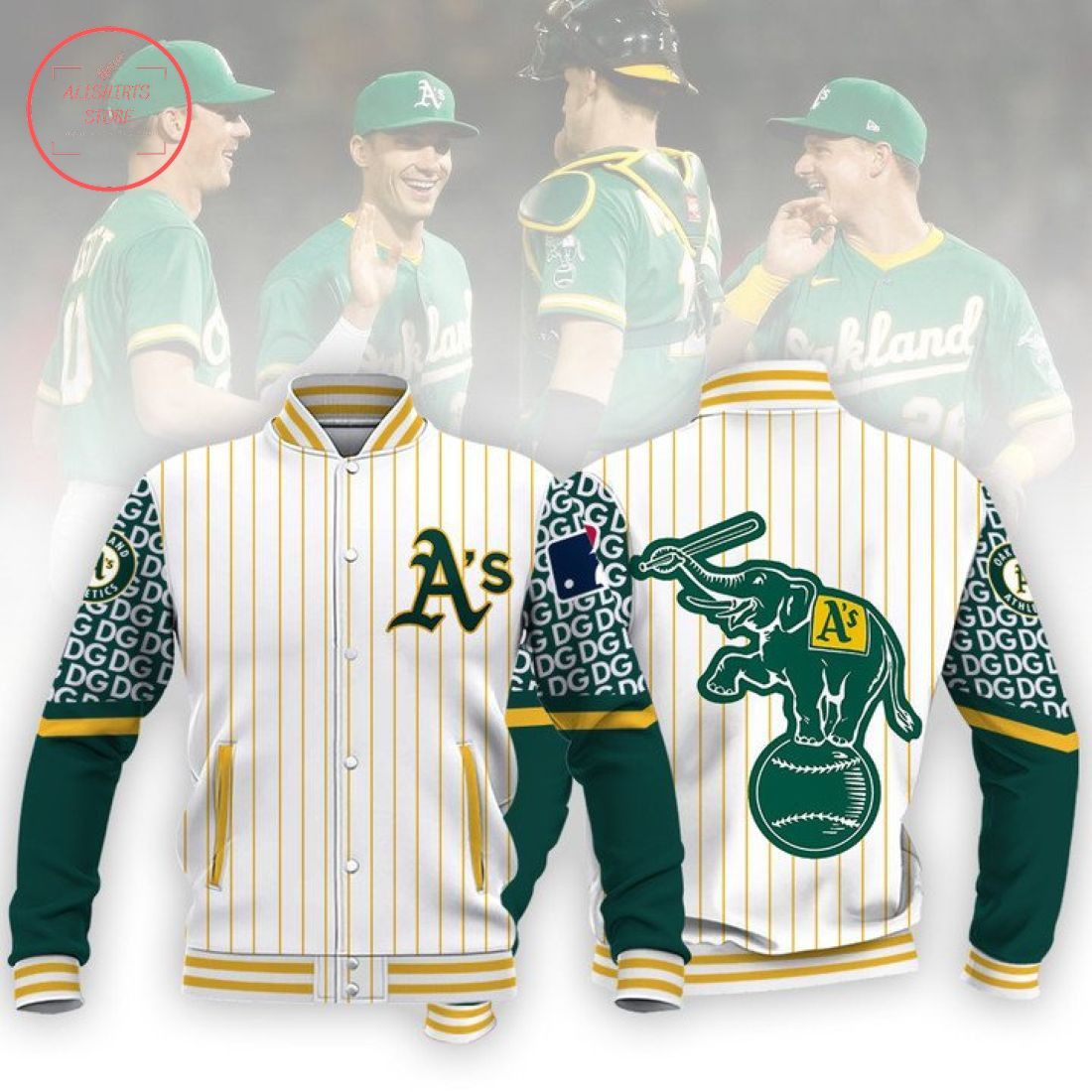 Oakland Athletics Baseball Jacket V1