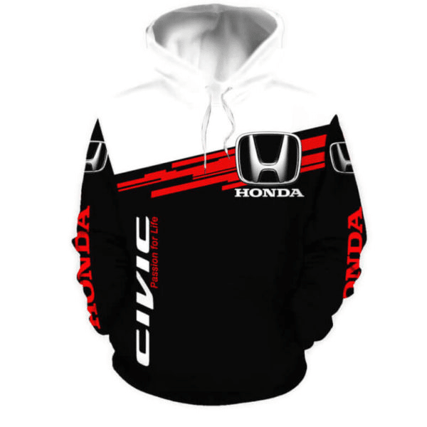 Honda Motor 10 Fan Gift, Honda Motor Aop Hoodie