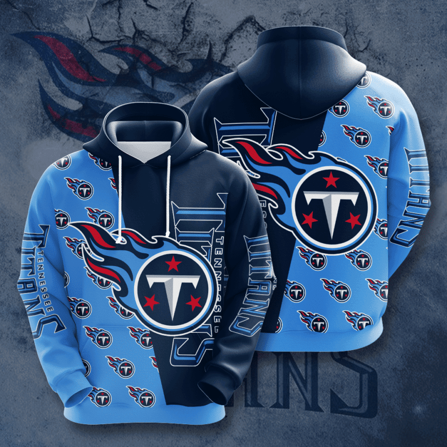 Tennessee Titans 3D All Over Print Hoodie & Zip Hoodie