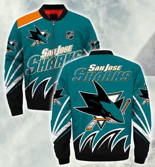 San Jose Sharks Bomber Jacket V1