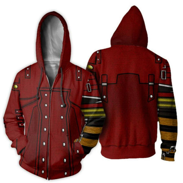 Trigun Vash The Stampede Shirt Costume Uniform Anime 2k905   Cartoon 3d Hoodie Zip Hoodie 2756