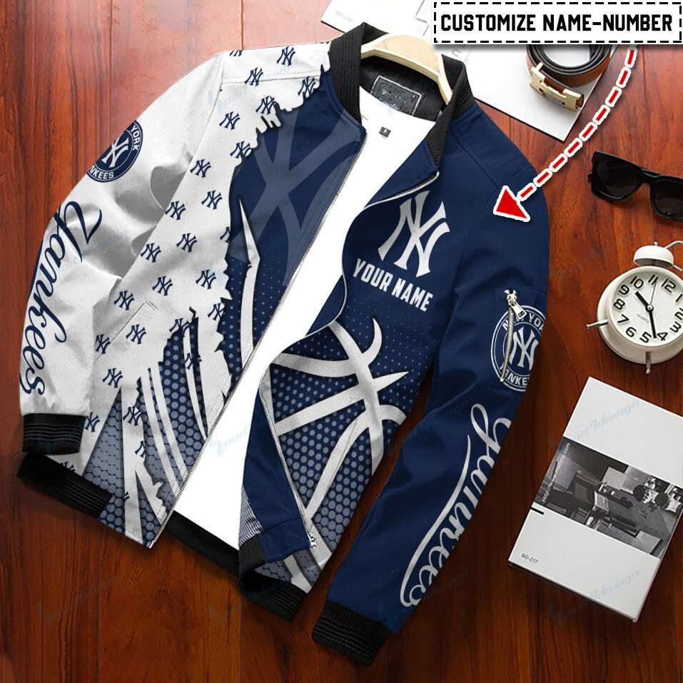 New York Yankees Personalized Bomber Jacket BG275