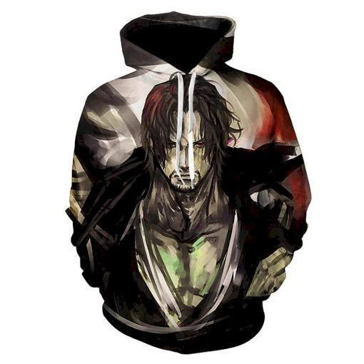 Anime One Piece Shanks 3D All Over Print Hoodie & Zip Hoodie