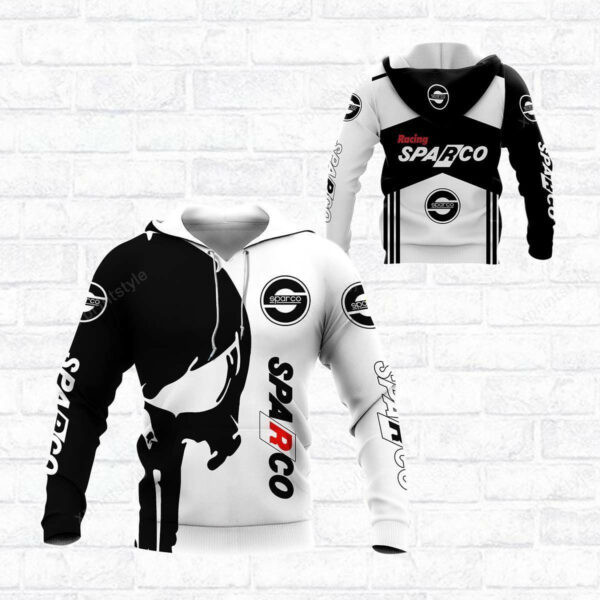 Sparco Racing Shirt 741,   3d Hoodie Zip Hoodie 2837