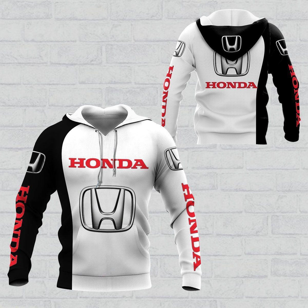 Honda Shirt 979, 3d Hoodie Zip Hoodie